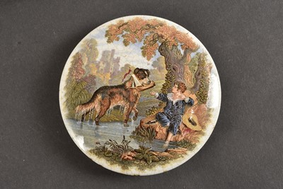Lot 310 - Pratt Ware - Pot Lids