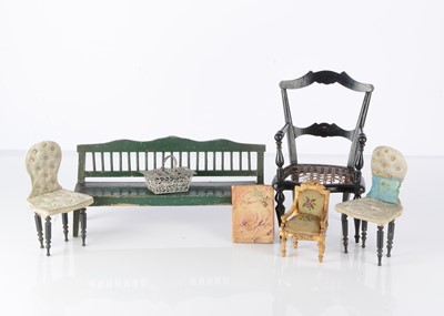 Lot 1326 - Doll’s furniture