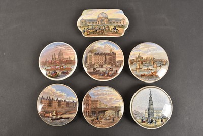 Lot 312 - Pratt Ware - Pot Lids