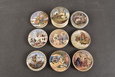 Lot 314 - Pratt Ware - Pot Lids