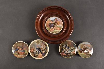 Lot 315 - Pratt Ware - Pot Lids