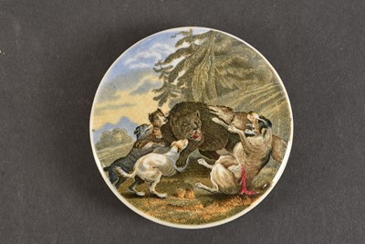Lot 323 - Pratt Ware - Pot Lid