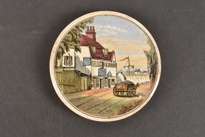 Lot 330 - Pratt Ware - Pot Lid