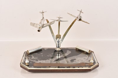 Lot 352 - An Aviation Desk Ornament