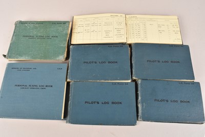 Lot 363 - A collection of Pilot's Log Books for John Michie