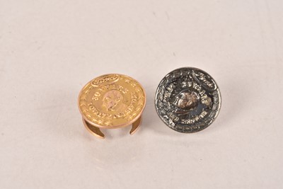 Lot 395 - A 9ct gold Ford 50 Years of Loyalty and Service Button