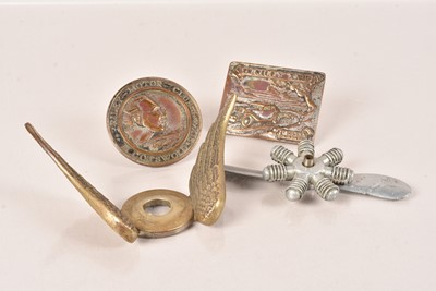 Lot 403 - Two Riley Motor Club Badges
