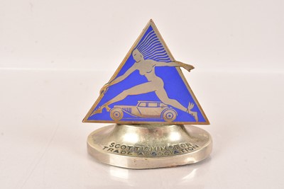 Lot 404 - A Scottish Motor Trade Association Menu Holder