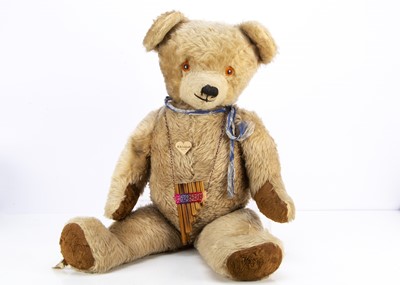 Lot 412 - R B Caldicott - a Large 1960's Lefray  Teddy Bear