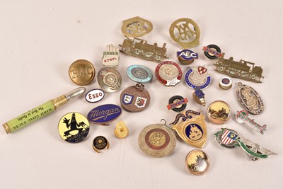 Lot 431 - A collection of Motoring Related Badges and Buttons