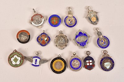 Lot 432 - An assortment of Motorcycle Club and Racing Medallions and Badges
