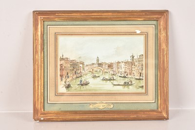 Lot 460 - Giacomo Guardi (Italian. 1764-1835)