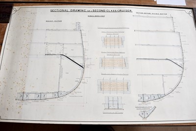 Lot 474 - Second Class Destroyer Drawerings
