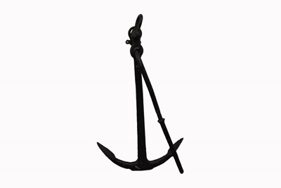 Lot 481 - A large Ship's Kedge Anchor