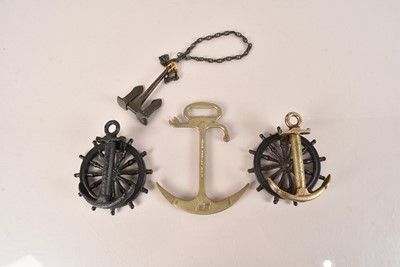 Lot 489 - A Shaw Saville Line Model of an Anchor