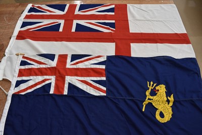 Lot 533 - A large White Ensign Flag