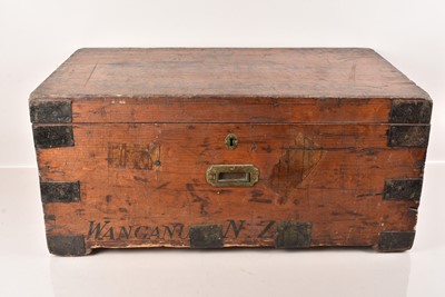 Lot 536 - A Vintage Travel Trunk