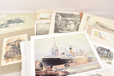Lot 539 - An assortment of Naval and Maritime prints