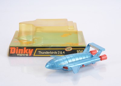Lot 32 - A Dinky Toys 106 Gerry Anderson's Thunderbirds 2 & 4