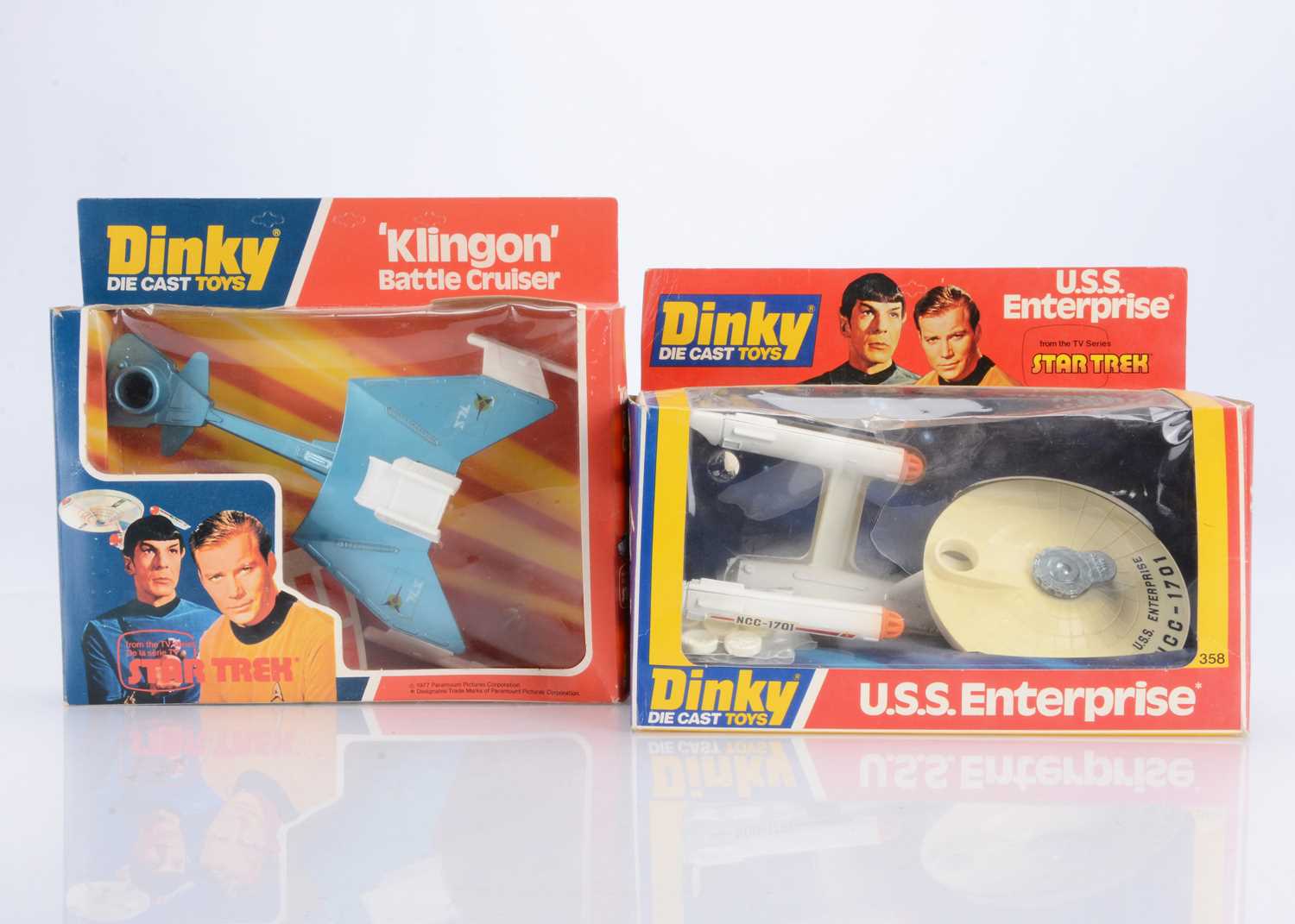 Lot 33 - Star Trek Dinky Toys
