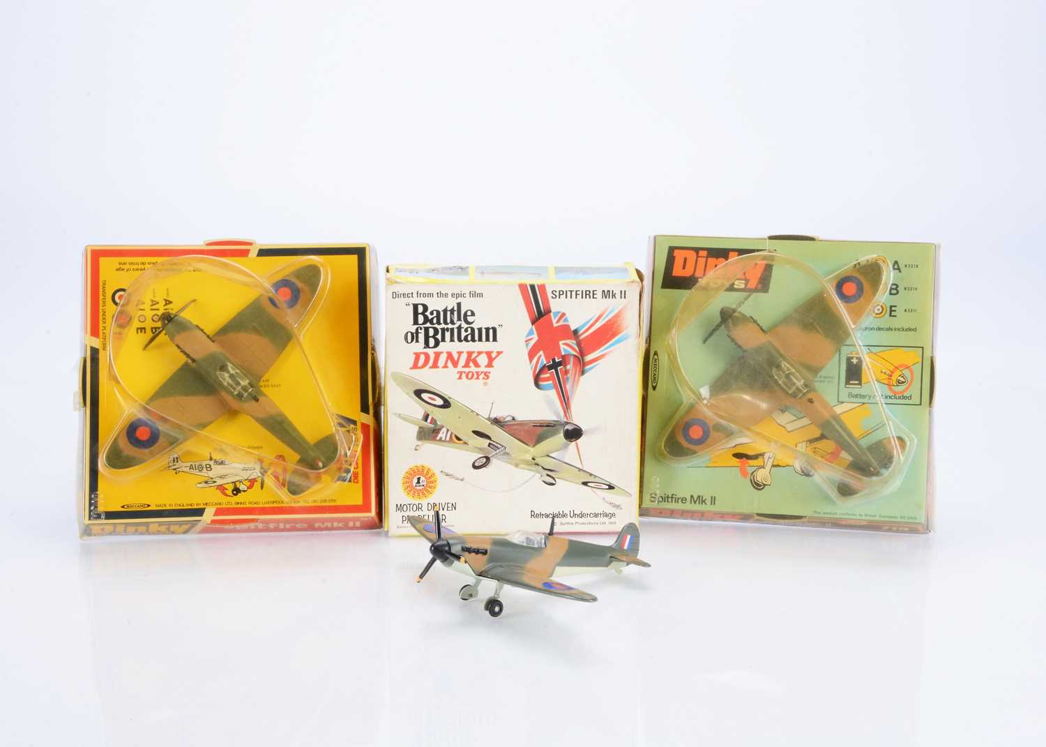 Lot 42 - Dinky Toys Spitfire Mk II