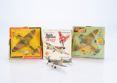 Lot 42 - Dinky Toys Spitfire Mk II