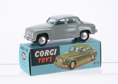 Lot 50 - A Corgi Toys 204 Rover 90 Saloon