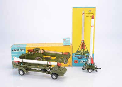 Lot 56 - Corgi Major Toys 1113 Corporal Guided Missile On Erector Vehicle