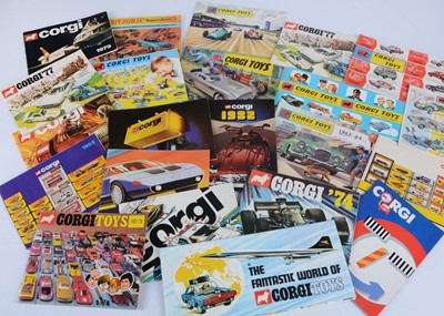 Lot 58 - Corgi Toys Catalogues & Leaflets