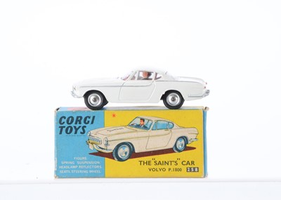Lot 67 - A Corgi Toys 258 The Saint's Volvo P.1800