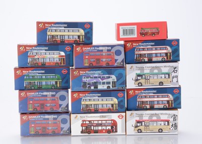 Lot 119 - TINY by Toyeast Ltd 1:110 Scale Buses