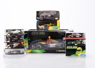 Lot 128 - 1:18 & 1:43 Scale Modern Racing Cars