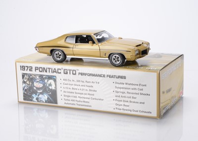 Lot 133 - A GMP 1:18 Scale 1972 Pontiac GTO