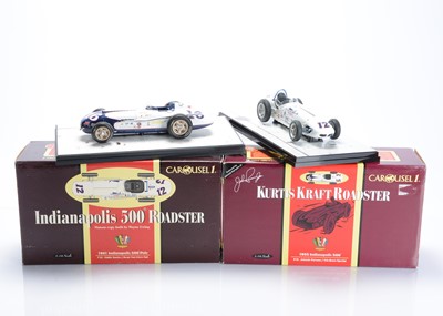 Lot 134 - Carousel 1 1:18 Scale Indianapolis Roadsters