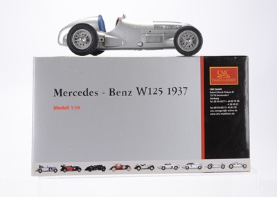 Lot 168 - A CMC 1:18 Scale Mercedes-Benz W125 1937