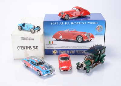 Lot 180 - Franklin Mint 1:24 Scale Cars