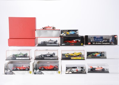 Lot 183 - 1:43 Scale Formula 1 Racing Cars
