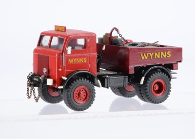 Lot 185 - ASAM Models 1:48 Scale White Metal FWD SU-COE Log Carrier Tractor 'Wynns'