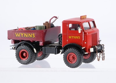 Lot 185 - ASAM Models 1:48 Scale White Metal FWD SU-COE Log Carrier Tractor 'Wynns'
