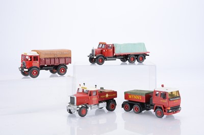 Lot 197 - ASAM Models Or Similar 1:48 Scale White Metal Kit Built 'Wynns' Commercial Vehicles