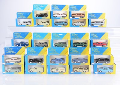 Lot 199 - Trax 1:43 Scale Australian Motoring History Diecast Models
