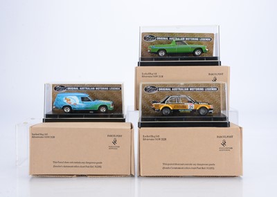 Lot 202 - Trax 1:43 Scale Original Australian Motoring Legends Diecast Models