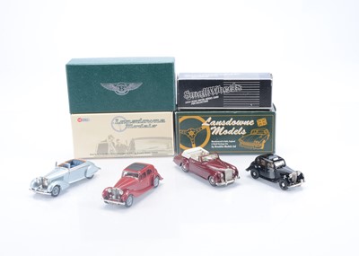 Lot 225 - Lansdowne & Small Wheels 1:43 Scale White Metal Models