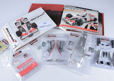 Lot 245 - DeAgostini 1:8 Scale Vodafone McLaren Mercedes MP4/23 2008 World Championship Winning Car Partworks Kit