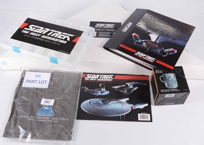 Lot 258 - Eaglemoss 1:916 Scale Star Trek The Next Generation U.S.S Enterprise NCC-1701-D Partworks Kit