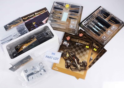 Lot 260 - DeAgostini 1:8 Scale Ayrton Senna's Lotus Renault 97T Partworks Kit Spares