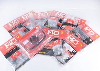 Lot 264 - Panini 1:8 Scale Ferrari F40 Competizione Partworks Kit Spares