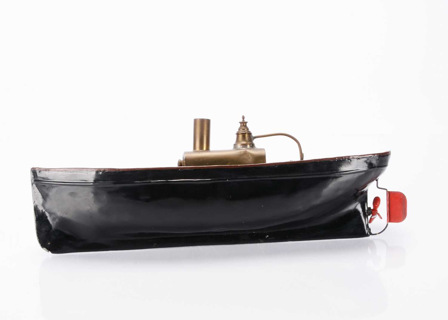 Lot 293 - Tinplate Steam Powered 15" Launch