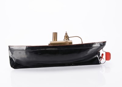 Lot 293 - Tinplate Steam Powered 15" Launch