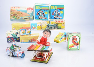 Lot 302 - Chinese Tinplate Toys
